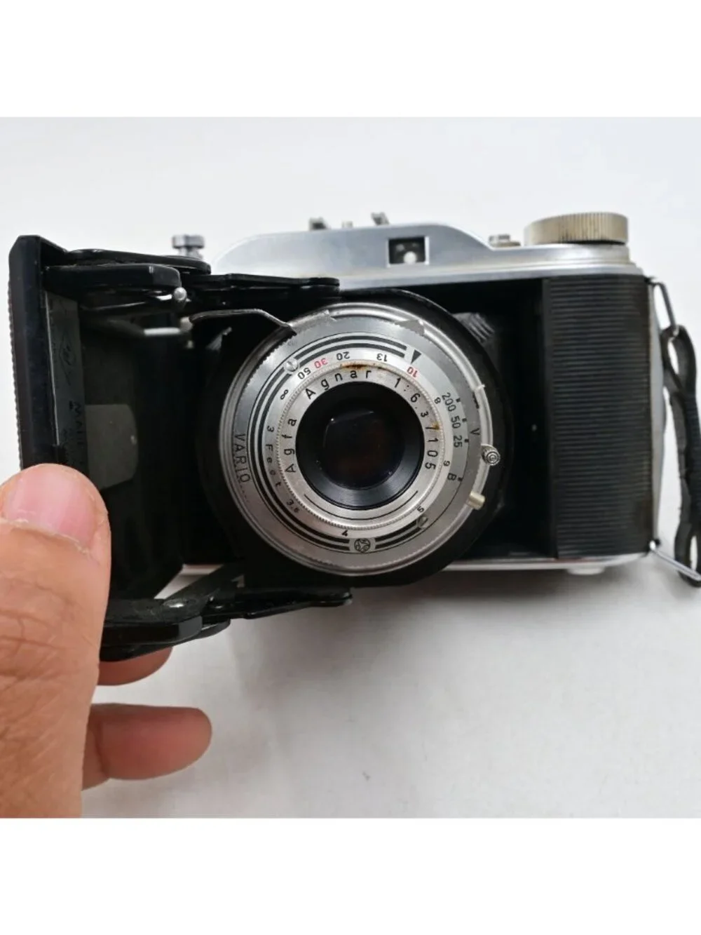 Ansco Viking 6.3 Folding Camera Untested As Is For Parts/Repair/Display